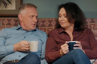 M jak miłość, odcinek 1851: Marysia (Małgorzata Pieńkowska), Artur (Robert Moskwa) 