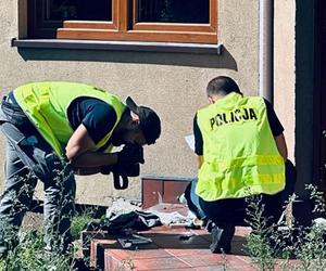 Usiłował zabić sześć osób. Policja pokazała jak wygląda dom po ostrzelaniu 