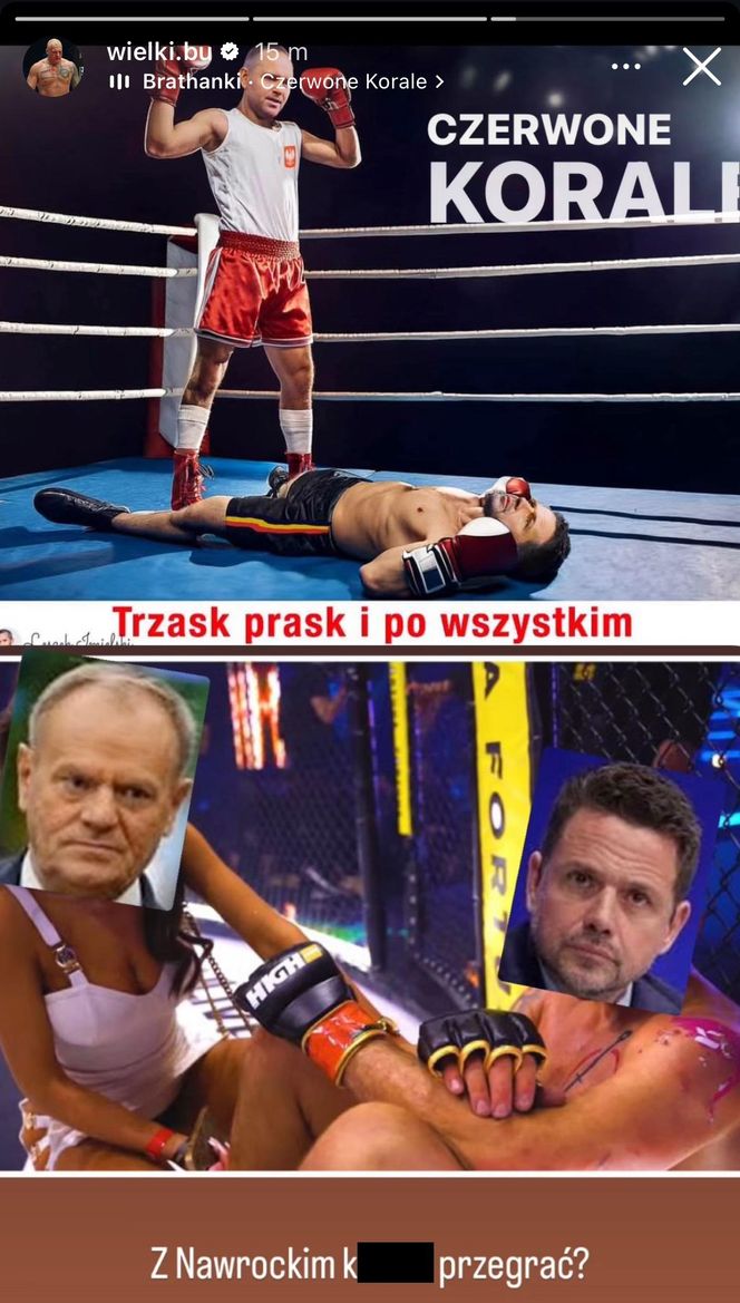 Wielki Bu, Karol Nawrocki, Rafał Trzaskowski