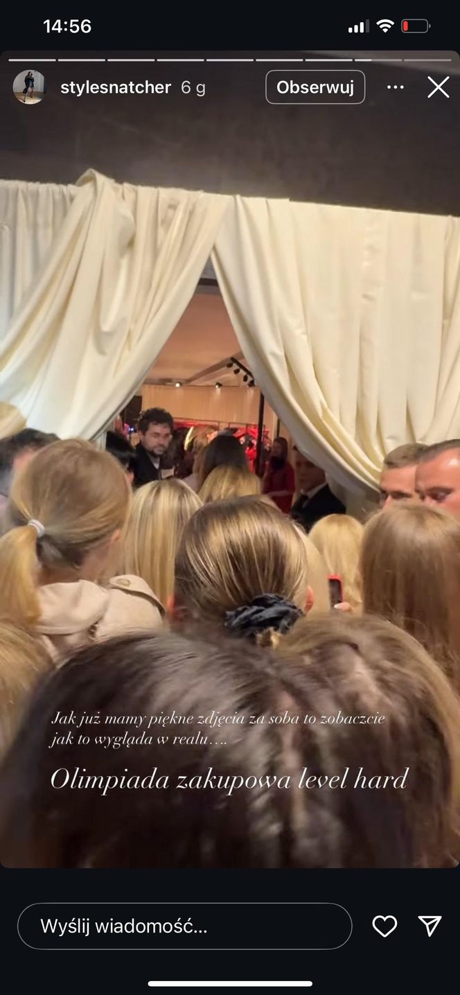 Ekskluzywna premiera z wybranymi gwiazdami. A ciuchy już odsprzedają! I to WIELOKROTNIE drożej. Wstyd?