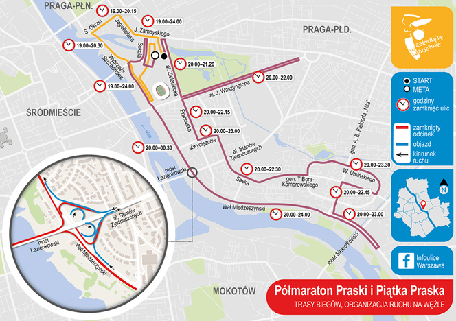 W sobotę wieczorem biegacze zablokują Pragę! 