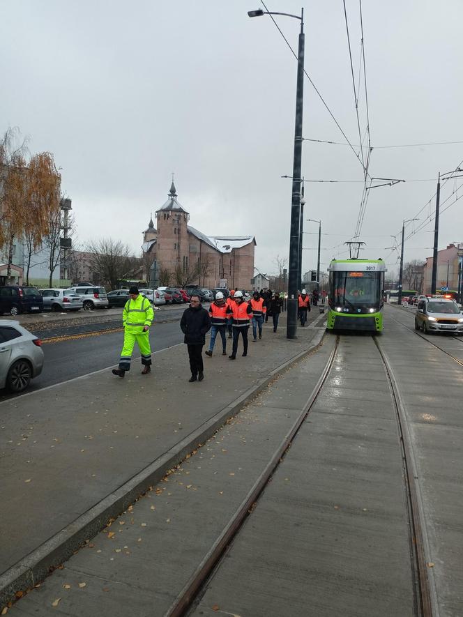 Budowa nowej linii tramwajowej w Olsztynie dobiega końca. Pierwszy przejazd przebiegł bez problemów