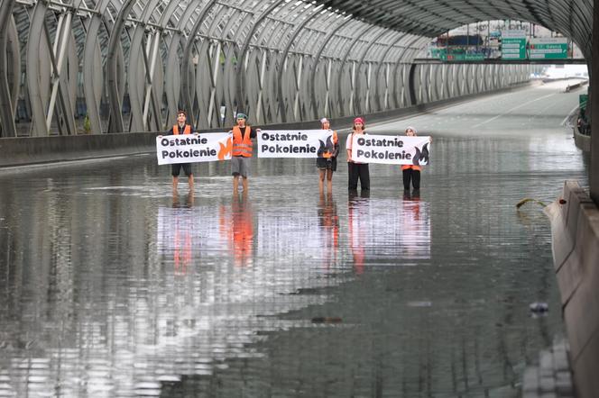 Warszawa zalana po burzy