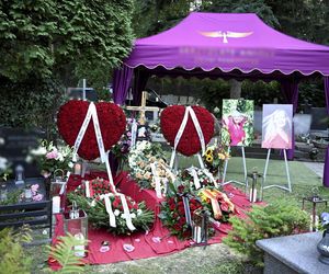 Tak wygląda grób Katarzyny Stoparczyk. Została pochowana na prywatnej uroczystości