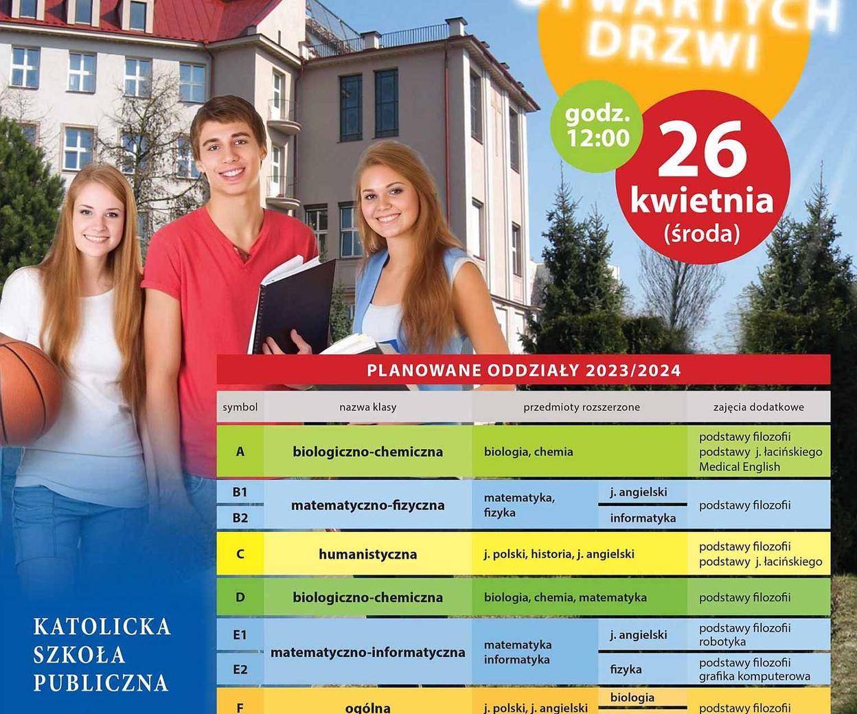 Lublin: XXI LO im. św. Stanisława Kostki zaprasza na Dzień Otwartych