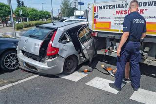 Pościg za Citroenem zakończony karambolem przed Rondem Gronowo [ZDJĘCIA]