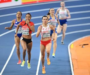 Anna Wielgosz, bieg na 800 m w Apeldoorn