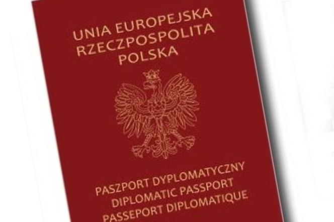 Paszport dyplomatyczny dla Polaka z UK