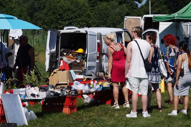 Pchli targ, czyli wyprzedaż garażowa w podbydgoskich Przyłękach [ZDJĘCIA]