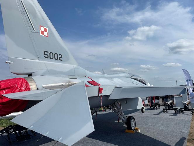 FA-50GF na ekspozycji Radom Air Show 2023