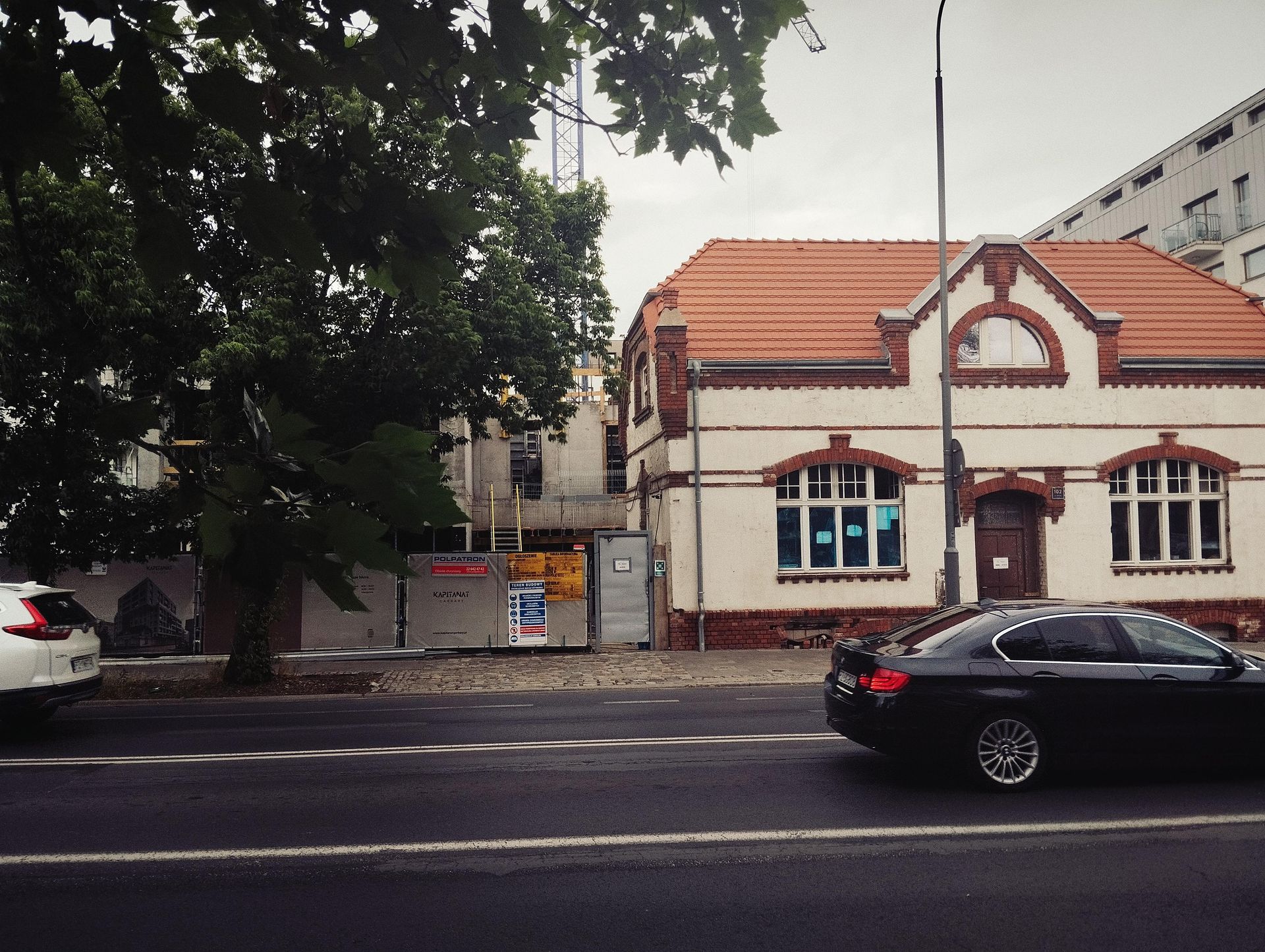 Kapitanat Garbary - budowa apartamentowca