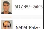 Tak na stronie Igrzysk wyglądają Carlos Alcaraz i Rafael Nadal