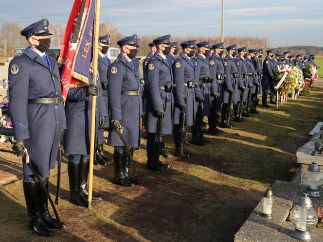 Pogrzeb Marka Swędraka z Komendy Stołecznej Policji