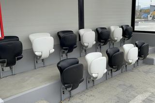 Nietypowa wiata przystankowa w Nowym Sączu 