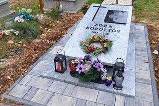 Zaniedbane mogiły znanych aktorów i nowy grób Żory Korolyova. Cmentarz Północny, październik 2023