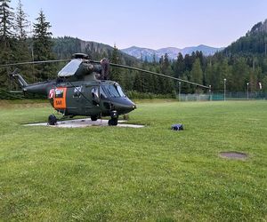 Wojskowy Sokół w Tatrach. Ratownicy TOPR ze wsparciem z Powidza