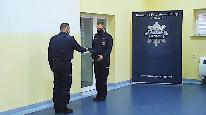Zmiana komendanta iławskiej policji. Policjanci powiatowi w nowych rękach, po śmierci poprzedniego komendanta