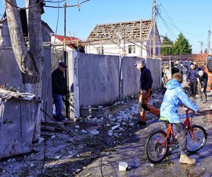 Zniszczenia po rosyjskich atakach w Odessie