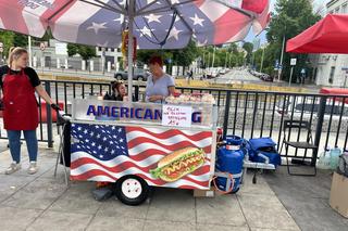 Most pieszo-rowerowy w Warszawie (5 maja 2024)