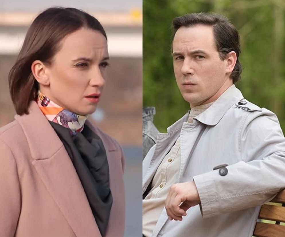 Pierwsza miłość, odcinek 3847: Reterski (Stefan Pawłowski), Melka (Ewa Jakubowicz)