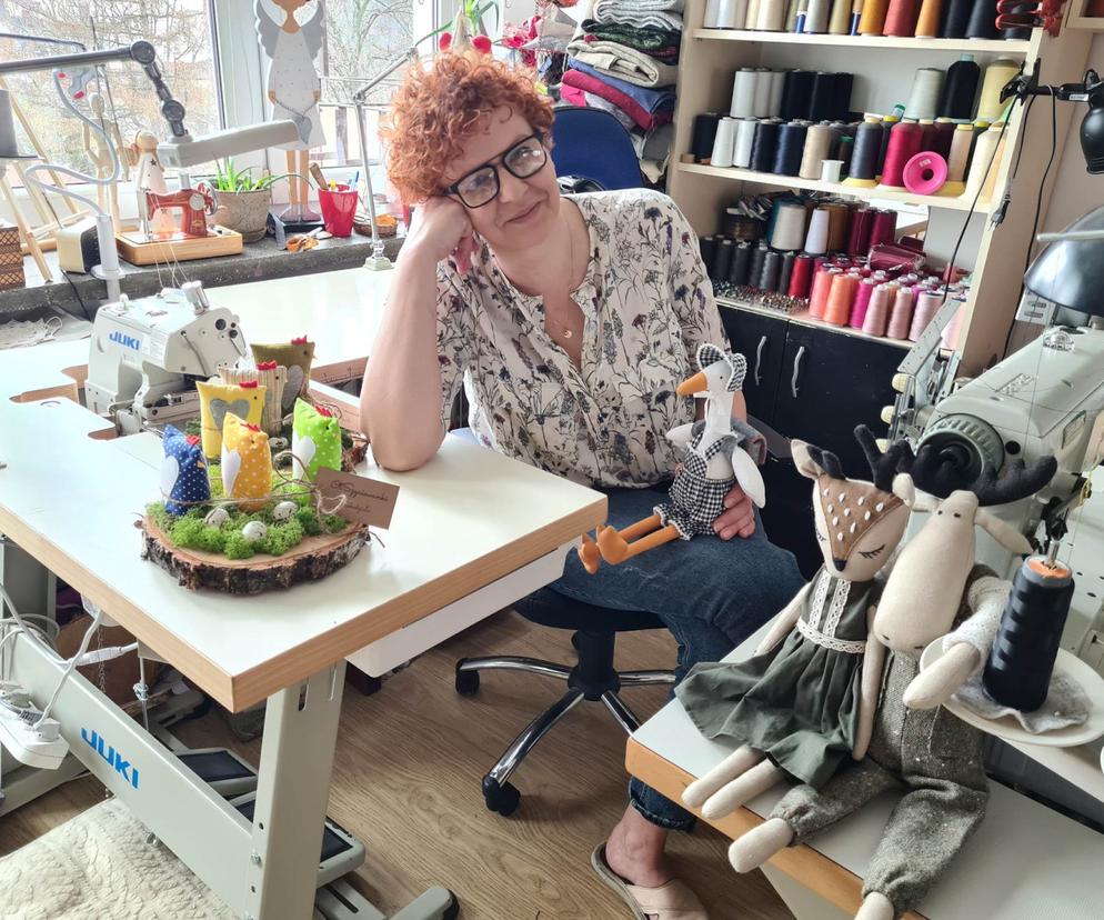 Pokonała raka, żeby szyć misie