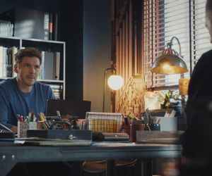 M jak miłość odc. 1869. Bartek (Arkadiusz Smoleński), Marcin (Mikołaj Roznerski)