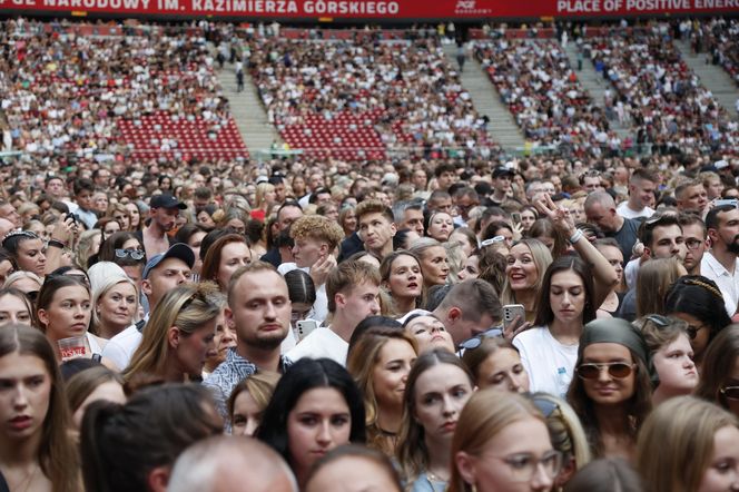 Koncert Jennifer Lopez w Warszawie (25.07.2025) - część druga. Organizatorem koncertu jest Prestige MJM