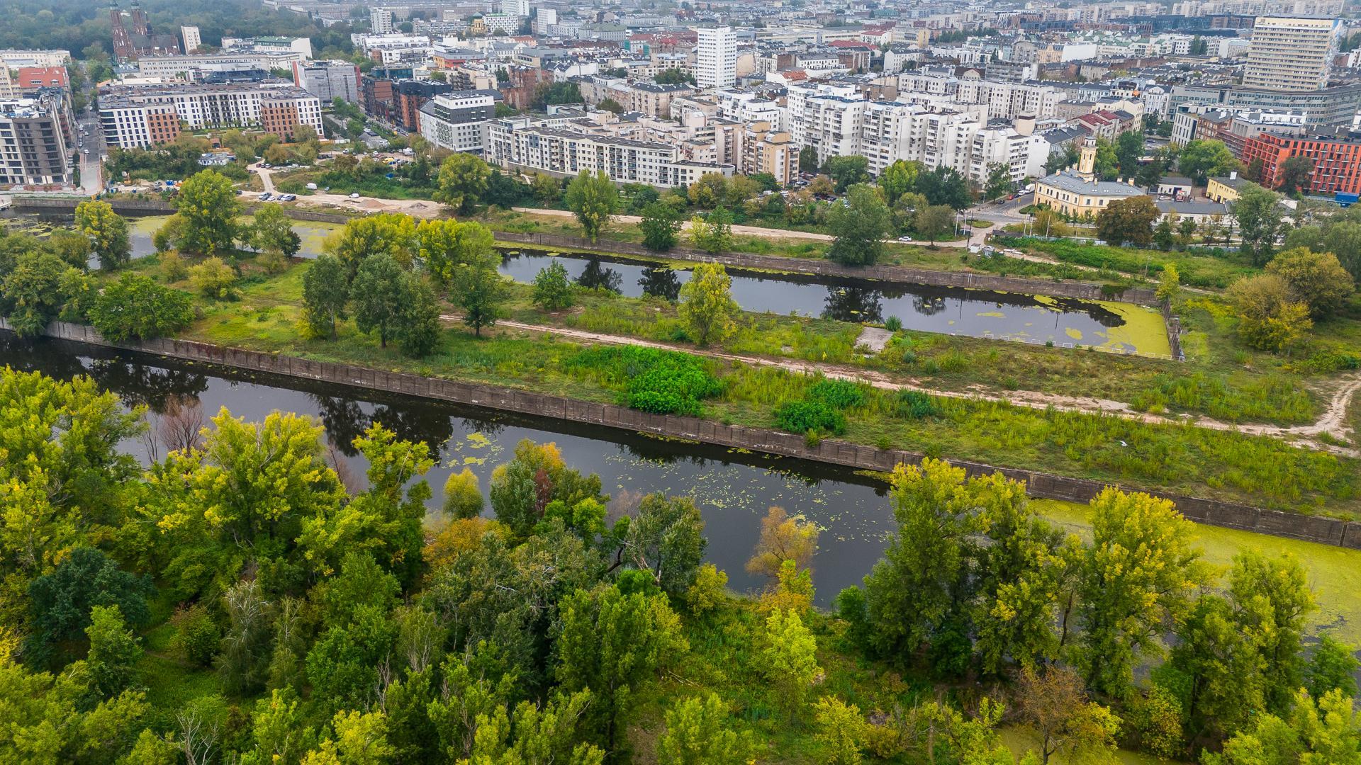 Port Praski - widok z drona, wrzesień 2024