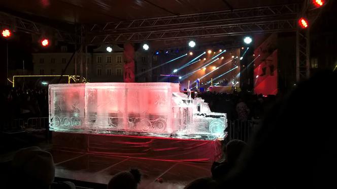 Ciężarówki Coca - coli w Lublinie