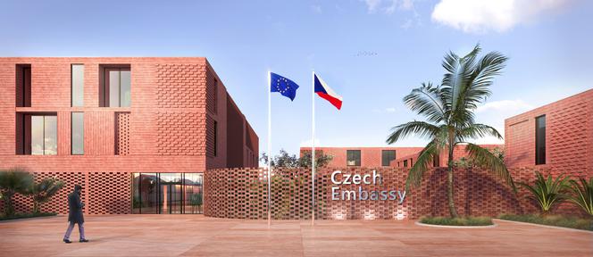 Wizualizacje Ambasady Republiki Czeskiej w Addis Abebie