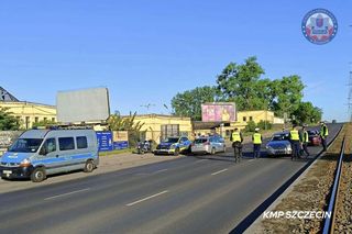 Kontrole szczecińskich funkcjonariuszy policji w majówkę