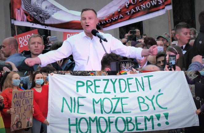 „Duda, przeproś”. Mieszkańcy Tarnowa oprotestowali wizytę prezydenta Polski [WIDEO]
