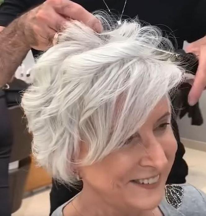 Odmładzające fryzury dla kobiet po 60-tce