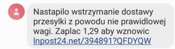 Oszuści podszywają się pod firmy kurierskie