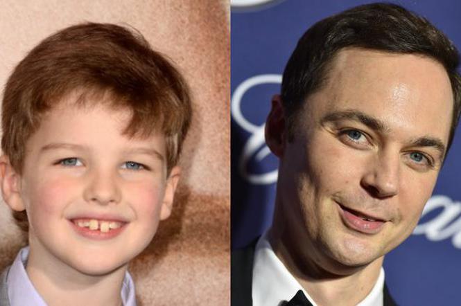 Iain Armitage i Jim Parsons