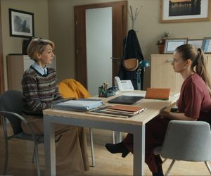 Barwy szczęścia, odcinek 3191. Malwina (Joanna Gleń), Gabrysia (Marta Juras)