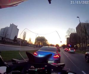 Szalony pościg ulicami Krakowa