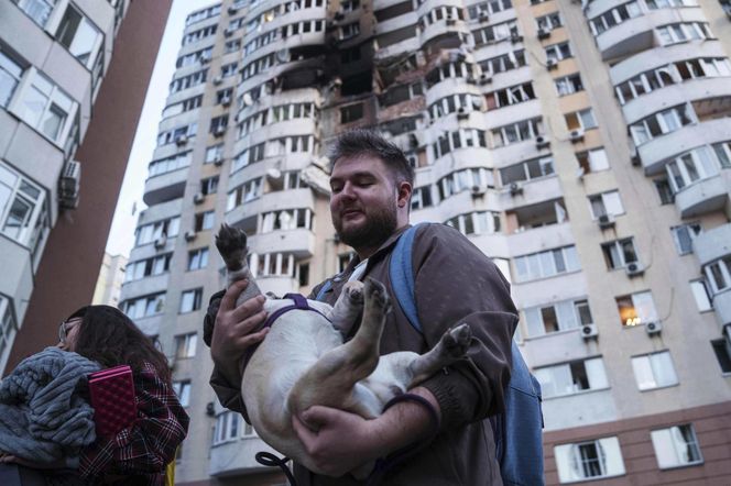 Wojna w Ukrainie. Bombardowanie Kijowa