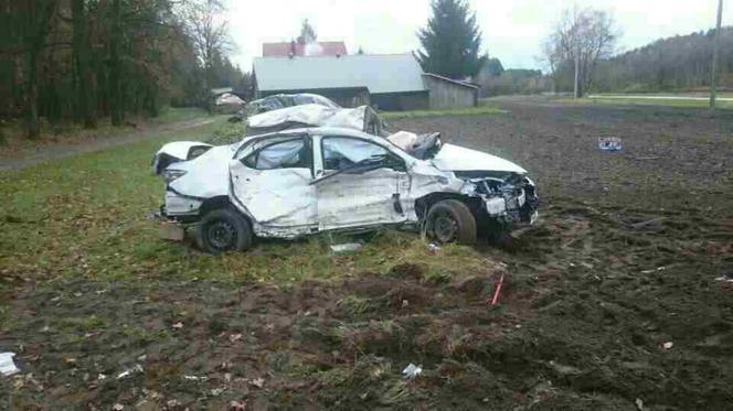 Tragiczny wypadek w Kozodrzy na Podkarpaciu