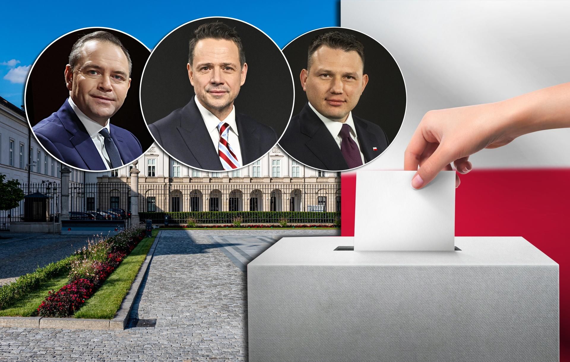 Sprawdzono elektoraty Trzaskowskiego, Nawrockiego i Mentzena. Kto na nich zagłosuje?
