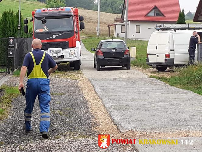 Śmiertelny wypadek na budowie pod Krakowem. Nie żyje mężczyzna