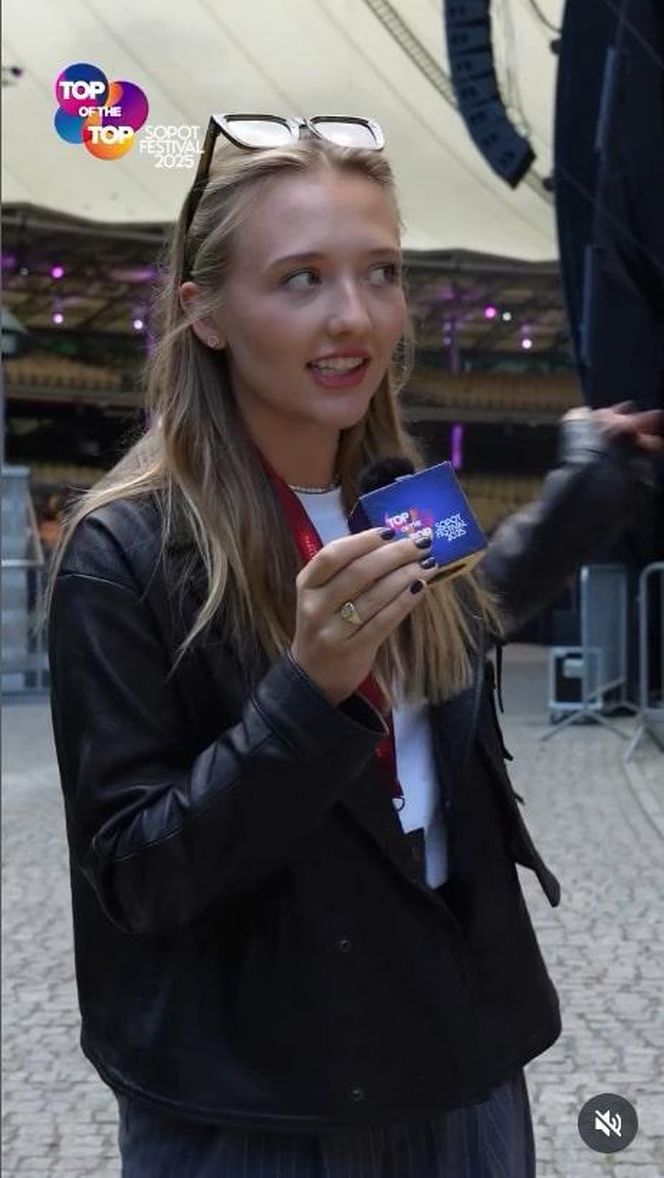 Wnuczka Grażyny Szapołowskiej podbiła Sopot! Pokazała kulisy festiwalu