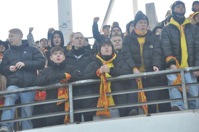 Korona Kielce - Motor Lublin. Kibice na Exbud Arenie