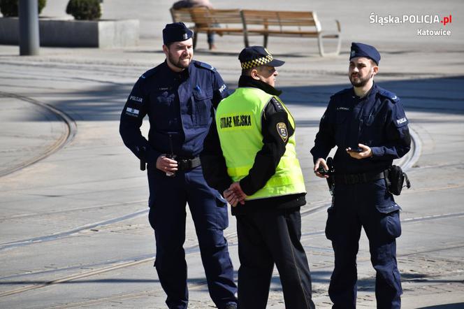 Nowa broń katowickiej policji w walce z nielegalnymi spacerowiczami [ZDJĘCIA]