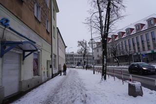 Sytuacja na drogach w Białymstoku. Styczniowy atak zimy w Podlaskiem