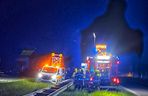 Śmiertelny wypadek na S8 pod Wieruszowem. Mężczyzna zginął w zderzeniu dwóch tirów [ZDJĘCIA].