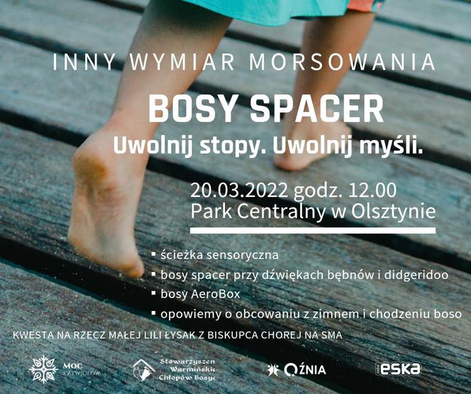 Bosy Spacer - Park Centralny w Olsztynie 