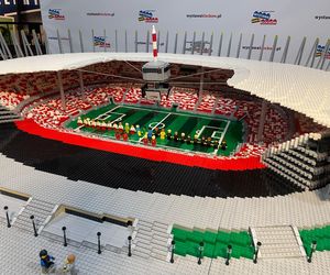 Stadion PGE Narodowy z klocków LEGO