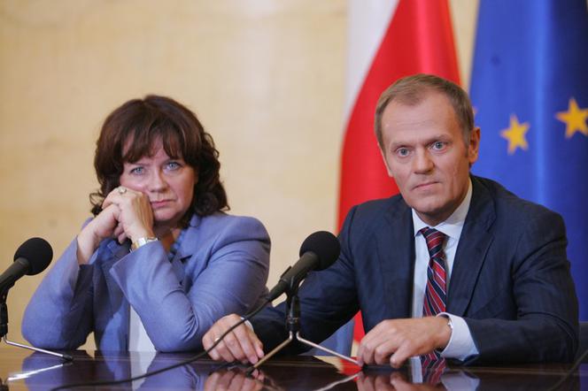 Donald Tusk, Barbara Kudrycka