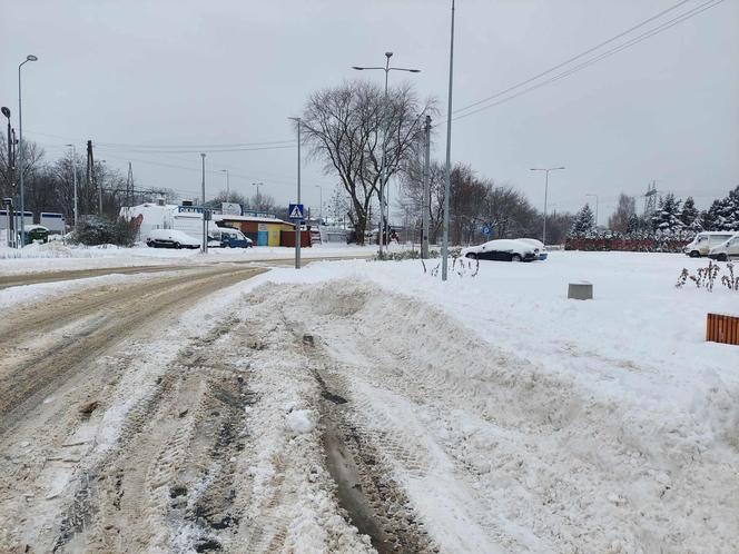 Starachowice zasypane śniegiem